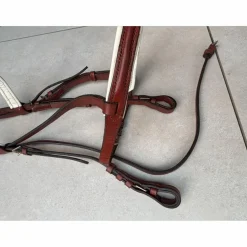 Filet cuir pour Double poney/Petit cheval