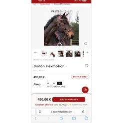 Filet CWD flex Motion châtaigne