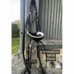 Filet dressage noir full
