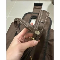 filet en cuir marron