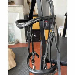 filet fouganza 580 - noseband amovible + rênes