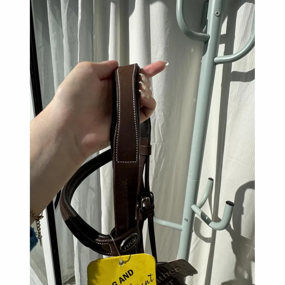Filet neuf HKM marron taille cheval