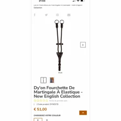 fourche de martingale élastique