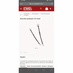 Fourches martingale CWD
