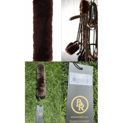 fourreau de muserolle BR marron 28 cm neuf