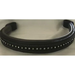 frontal a strass marron