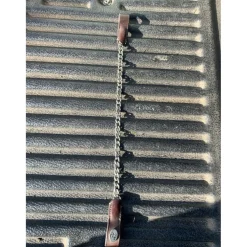 Frontal chaîne argent
