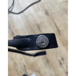 Frontal cuir cuir rond