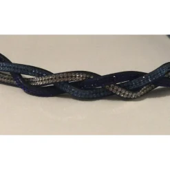 Frontal Strass bleu Poney
