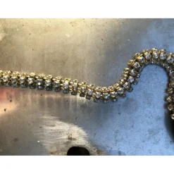 frontal strass poney