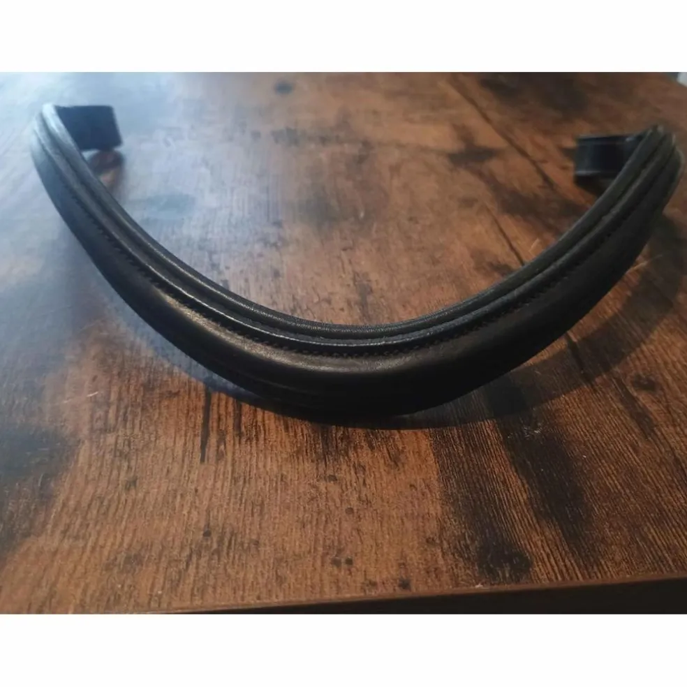 frontal vague cuir brun Premier Equine