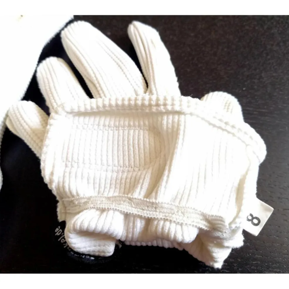 Gants blancs