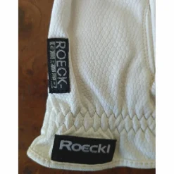 Gants d’équitation blancs Roeckl Grip