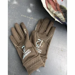 Gants marrons