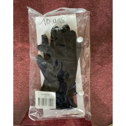 Gants noirs neufs - Taille 10 ans