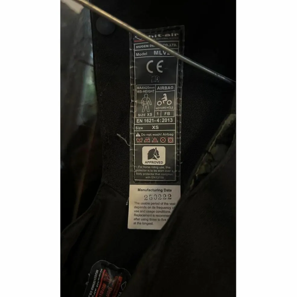 Gilet Air bag Complet MLV II H