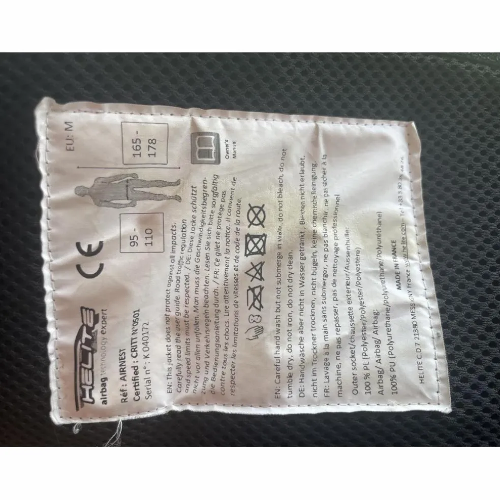 Gilet airbag