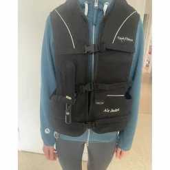 Gilet Airbag Airnest Hélite Noir taille S adulte