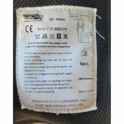 Gilet Air-bag equithème - Helite