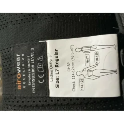 gilet cross categorie 3 airowear grande taille