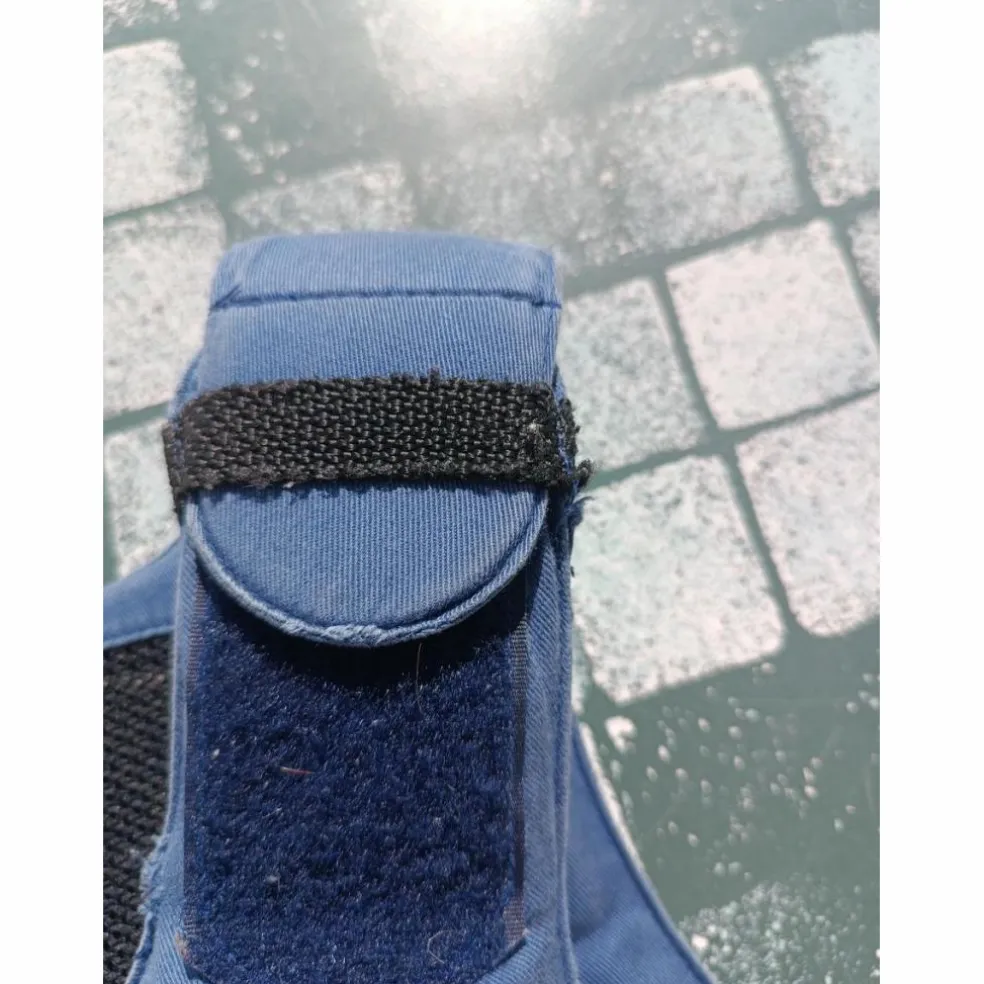 Gilet de cross bleu