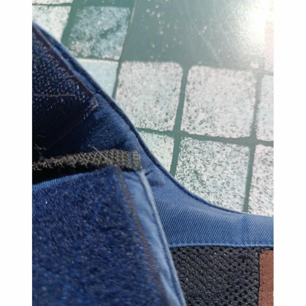Gilet de cross bleu