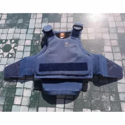 Gilet de cross bleu