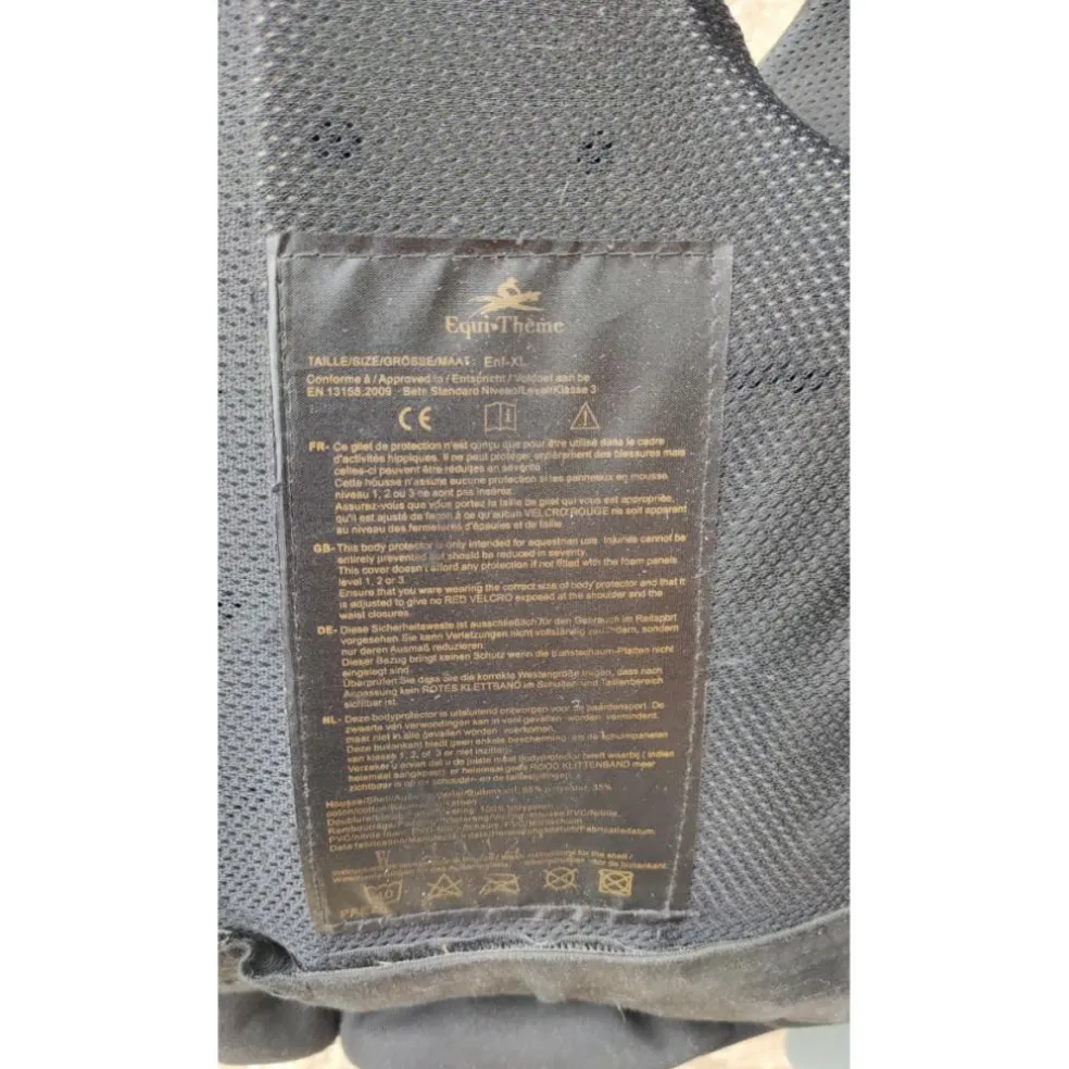 Gilet de cross Equitheme