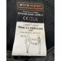 Gilet de cross homologué Airowear Outlyne