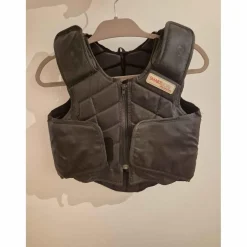 gilet de cross noir