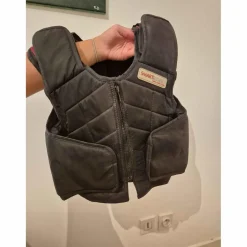 gilet de cross noir