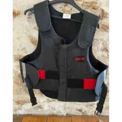 GILET DE PROTECTION -BODY PRO - TAILLE M – NOIR – NIVEAU 3 - Comme Neuf