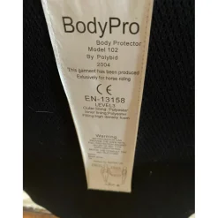 GILET DE PROTECTION -BODY PRO - TAILLE M – NOIR – NIVEAU 3 - Comme Neuf