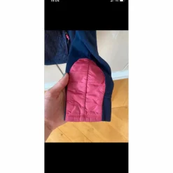gilet Fouganza rose et marine