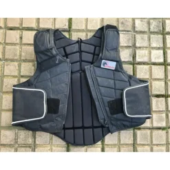 Gilet protection cross ''Protecto'' noir enfant