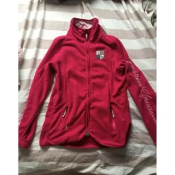 Gilet sweat polaire rose Felix Buhler