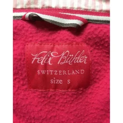 Gilet sweat polaire rose Felix Buhler