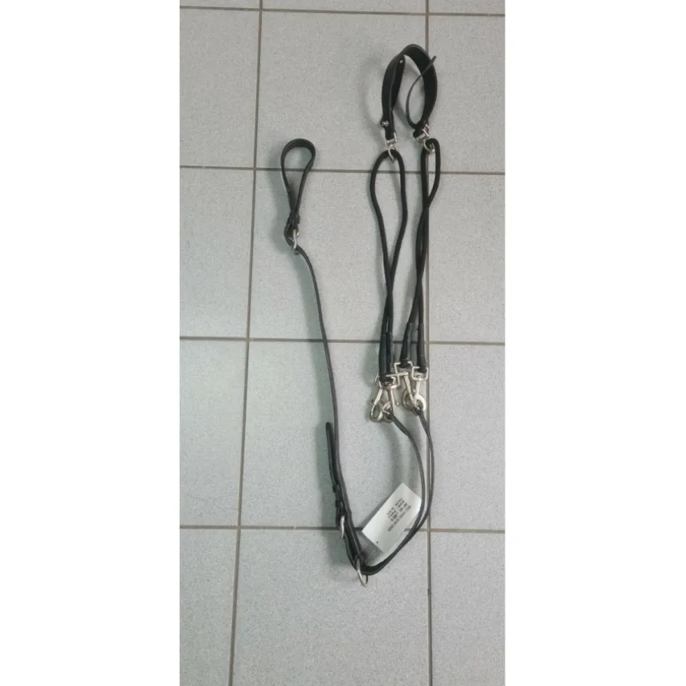 Gogue cuir noir protanner