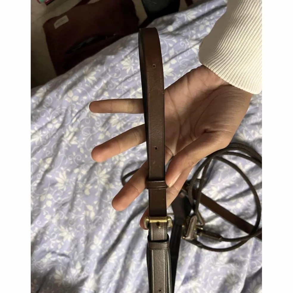 Gogue en cuir Éric Thomas taille full