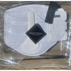 Guêtre fermées blanches Equestrian Stockholm dressage blanc L cheval neuf