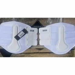 Guêtre fermées blanches Equestrian Stockholm dressage blanc L cheval neuf