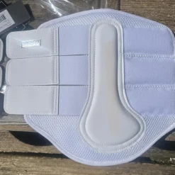 Guêtre fermées blanches Equestrian Stockholm dressage blanc L cheval neuf