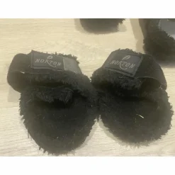 Guêtres + Protège-boulets moutons noir - Taille poney - Marque Norton