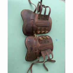Guêtres cuir havane Norton