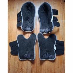 Guêtres de transport Weatherbeeta larges languettes, set de 4 pièces