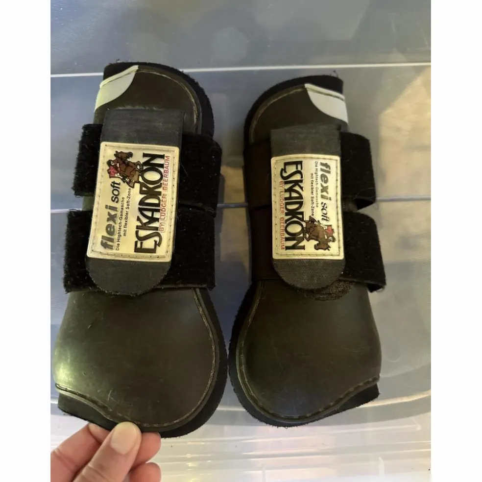 Guêtres Eskadron flexisoft marron taille cheval