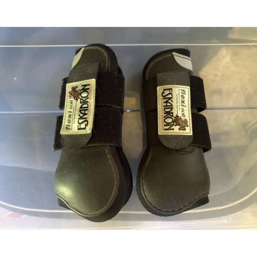 Guêtres Eskadron flexisoft marron taille cheval