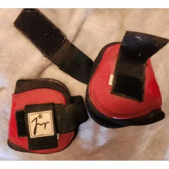 Guêtres et protèges boulets JMR, rouge