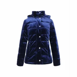 Harcour Doudoune velours Femme