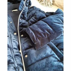 Harcour Doudoune velours Femme